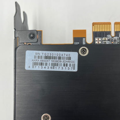 PowerColor Radeon 6800XT 16GB GDDR6 Graphics Card AXRX 6800XT 16GBD6-3DHR/OC