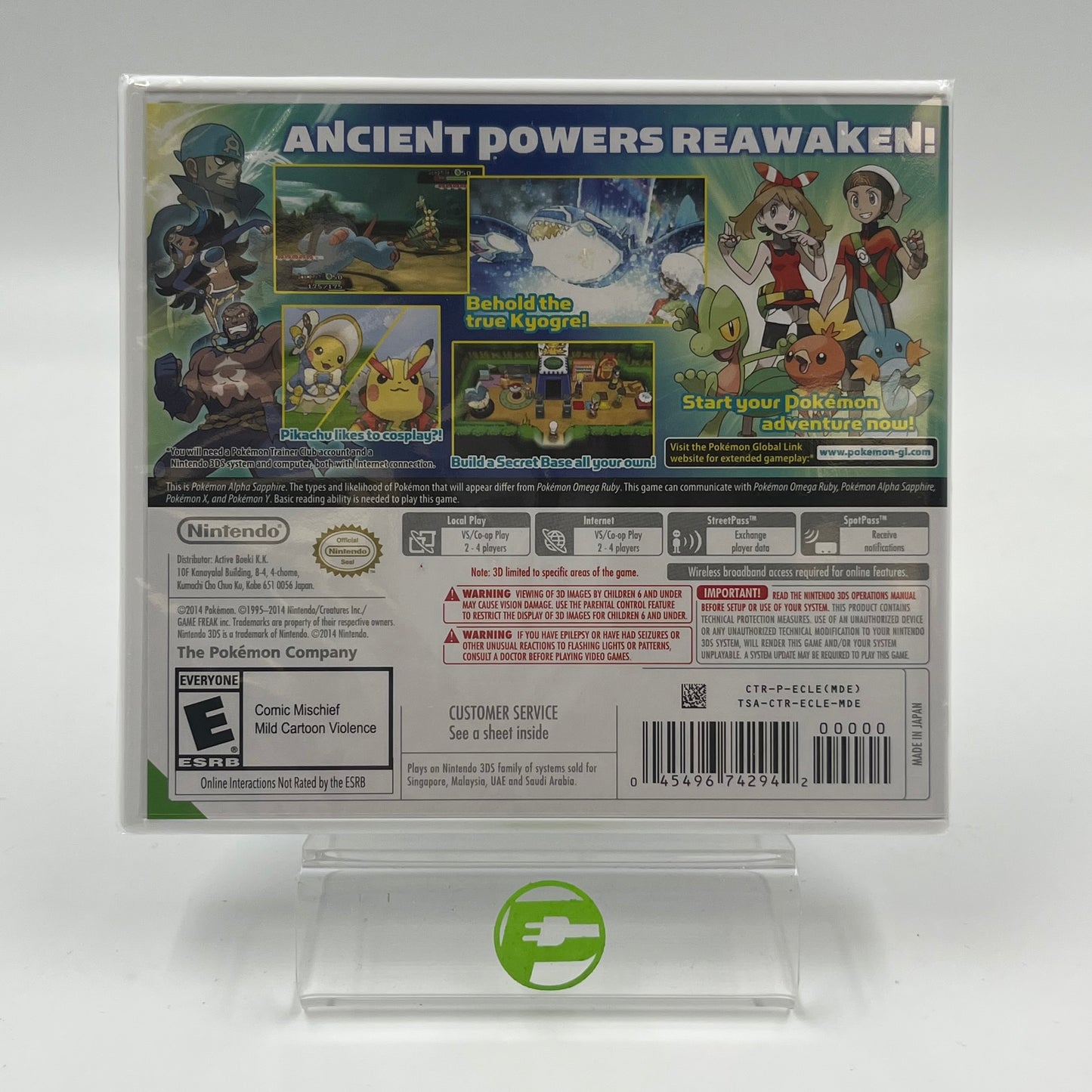 New Pokemon Alpha Sapphire (Nintendo 3DS, 2014)