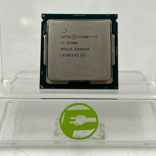 Intel Core i7-9700K 3.60GHz 8 Core SRG15 8 Thread LGA 1151 CPU