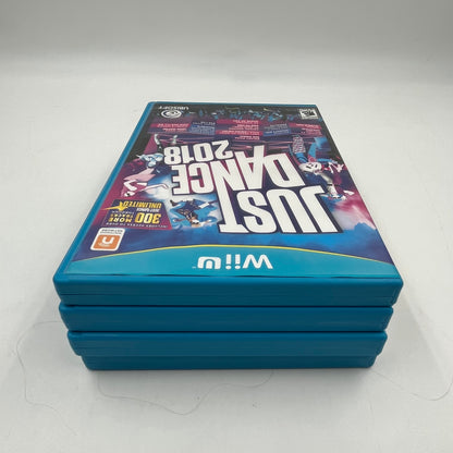 Lot of 4 Nintendo Wii U Games Just Dance 2015, 2016, 2017, 2018