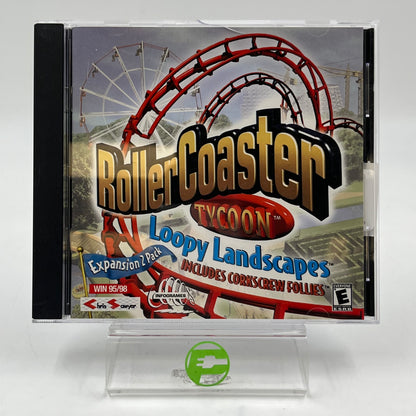 Roller Coaster Tycoon: Loopy Landscapes (PC, 2000)