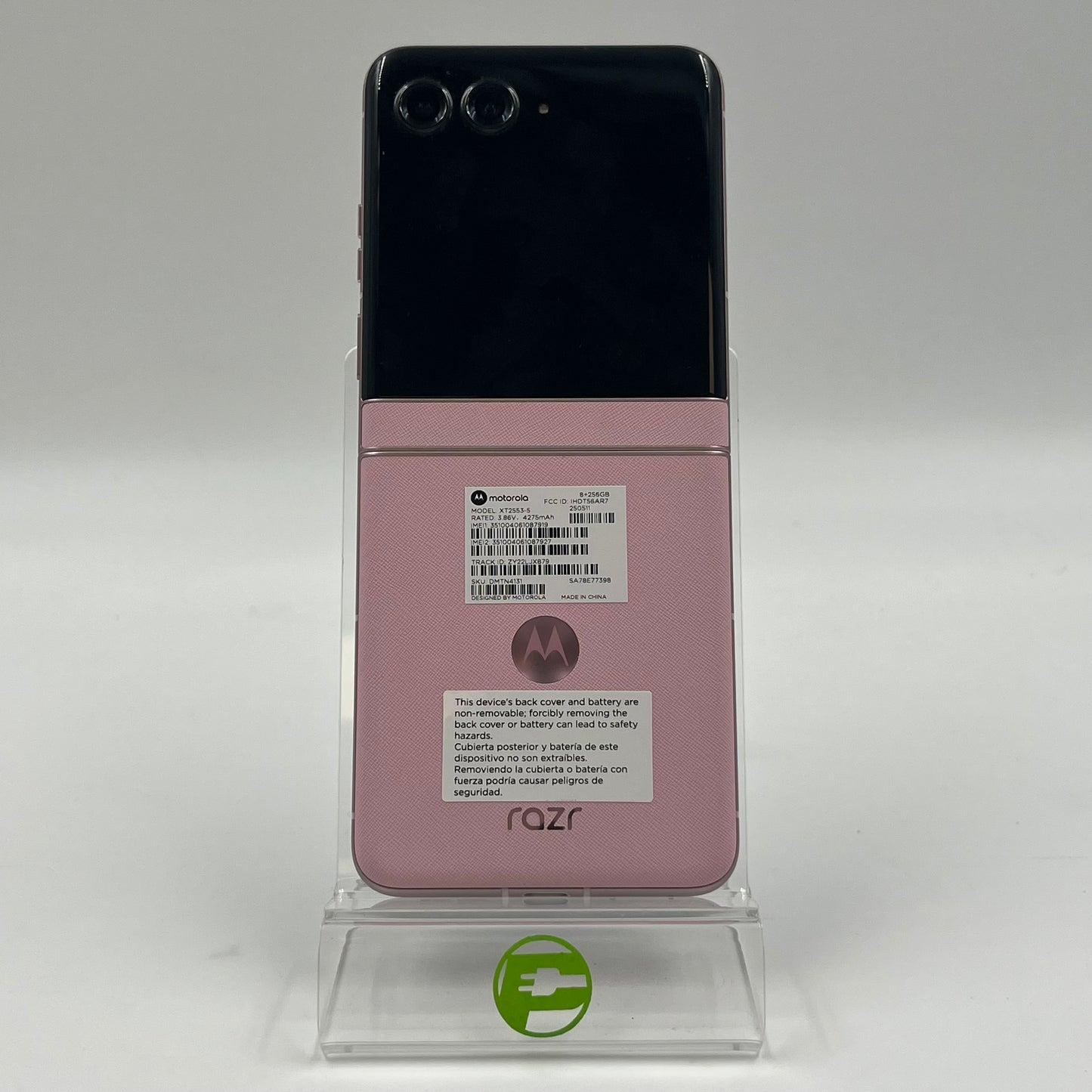 T-Mobile Motorola razr 2025 256GB 15 Pink XT2553