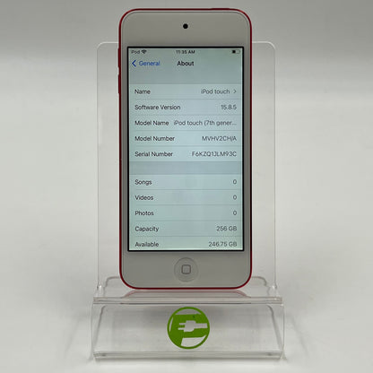 Apple iPod Touch 7th Gen 256GB Red MVHV2CH/A