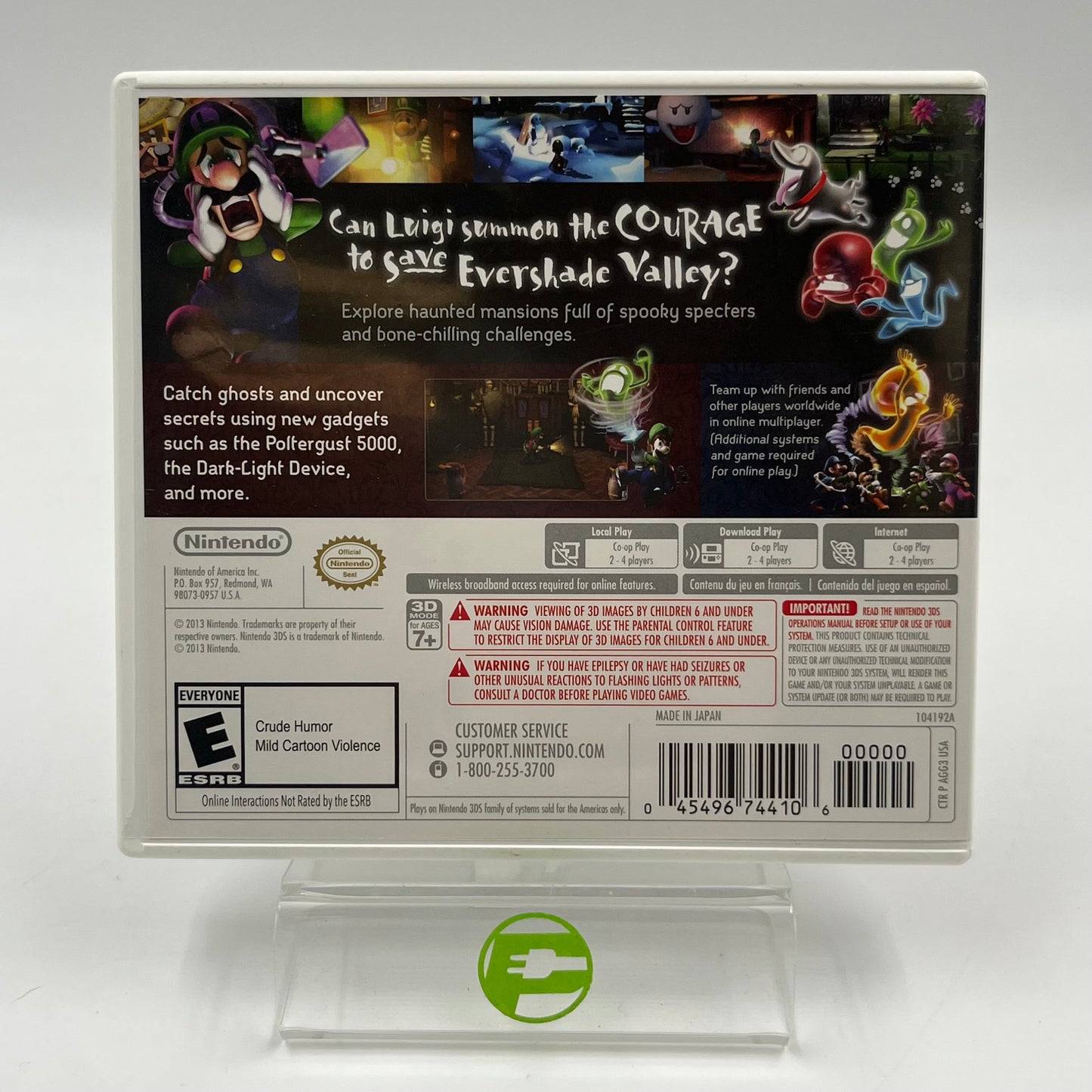 Luigi's Mansion: Dark Moon [Nintendo Selects] (Nintendo 3DS, 2016)