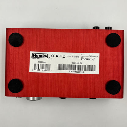 Focusrite Scarlett 2i2 1st Gen USB Recording Interface