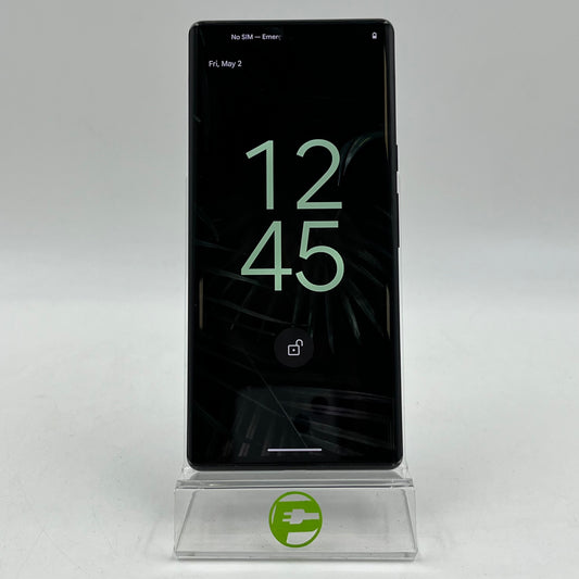 Unlocked Google Pixel 6 Pro 128GB Stormy Black G8V0U