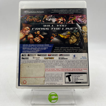 Street Fighter X Tekken (Sony PlayStation 3 PS3, 2012)