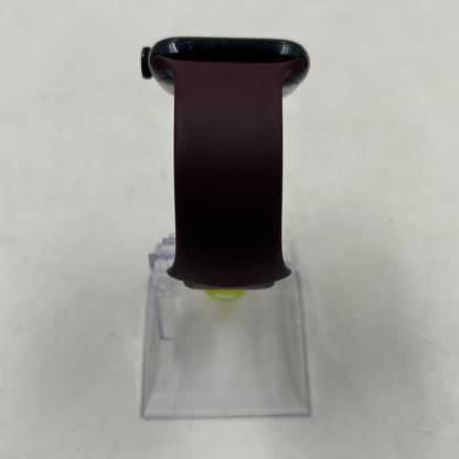 GPS Only Apple Watch SE 2nd Gen 44MM Midnight Aluminum Purple Loop MRTX3LL/A