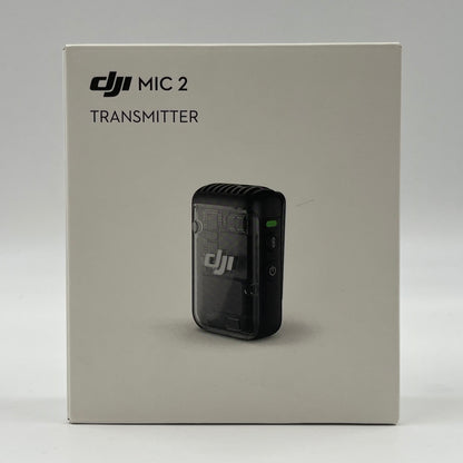 New DJI Mic 2 Transmitter Wireless Microphone with Intelligent Noise Cancelling 
