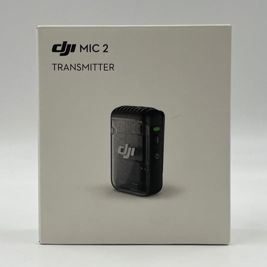New DJI Mic 2 Transmitter Wireless Microphone with Intelligent Noise Cancelling 