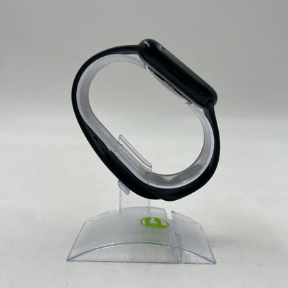 Unlocked Apple Watch Series 7 45MM Black Aluminum Midnight Sport Band MKJ73LL/A