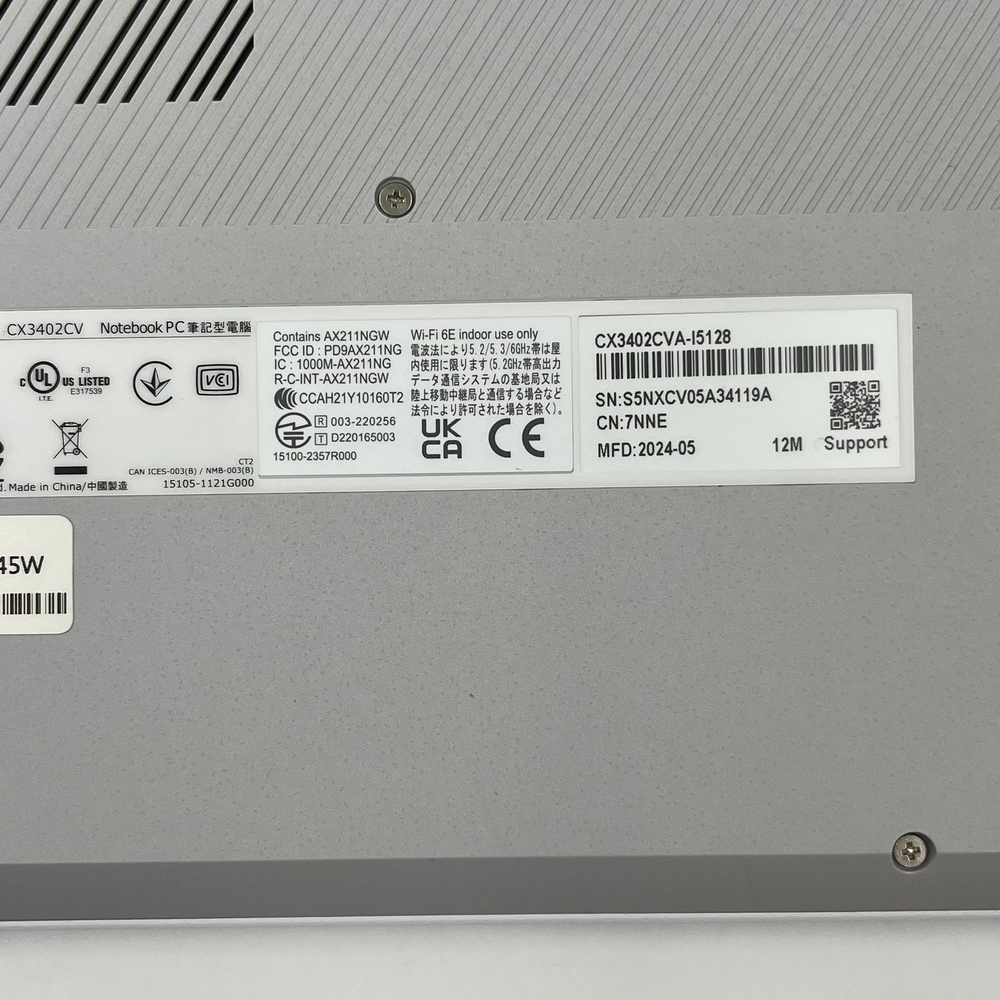 Asus Chromebook Plus CX3402CV 14" i5-1335U 4.6GHz 8GB RAM 128GB SSD