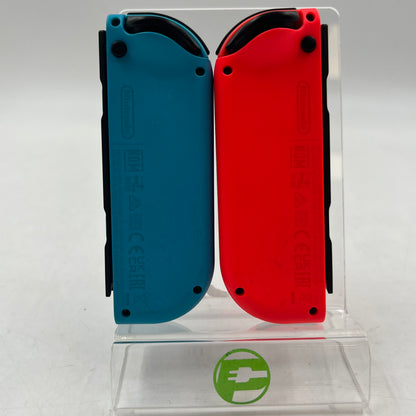 Nintendo Switch Joy-Cons Pair Controller HAC-015/HAC-016 Neon Red and Neon Blue
