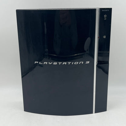 Sony PlayStation 3 Fat PS3 160GB Black Console Gaming System CECHP01