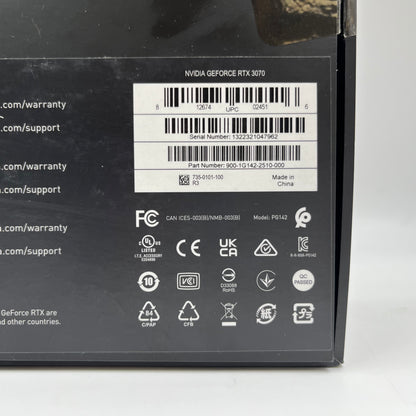 NVIDIA GeForce RTX 3070 8GB GDDR6 Graphics Card PG142 Founders Edition