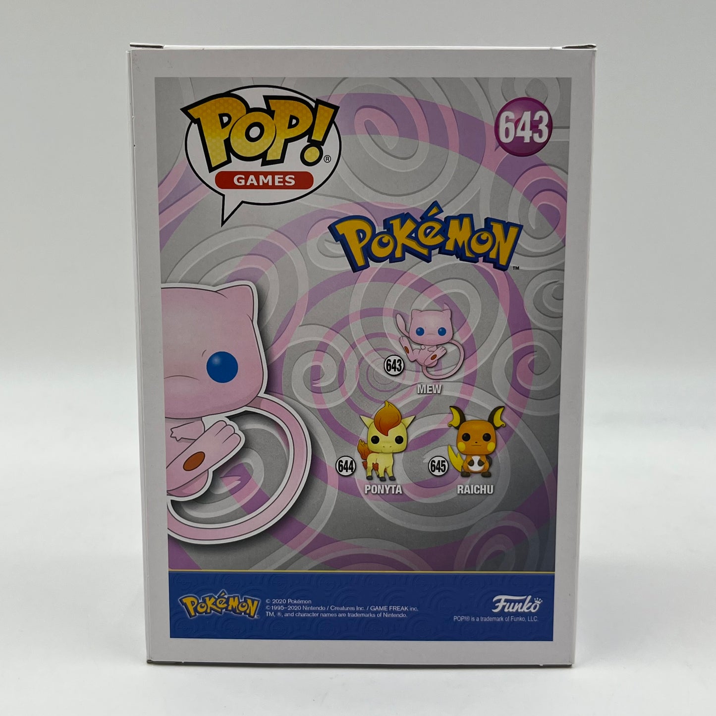 Funko Pop! Pokemon Mew Vinyl Bobble-Head #643