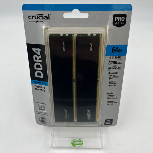Crucial CP2K32G4DLFRA32A 64GB (2x32GB) RAM DDR4 3200MHz CP2K32G4DFRA32A