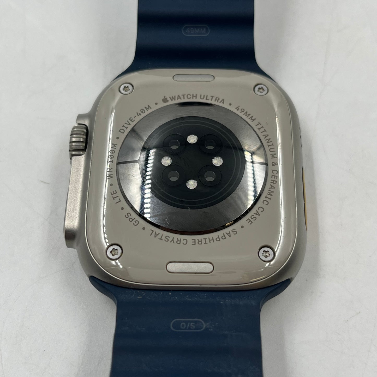 Unlocked Apple Watch Ultra 2 49MM Titanium Blue Ocean Band MREG3LL/A
