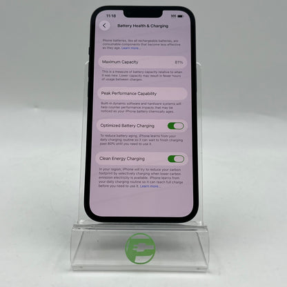 Unlocked Apple iPhone 13 128GB 26.5 Midnight  ML933LL/A
