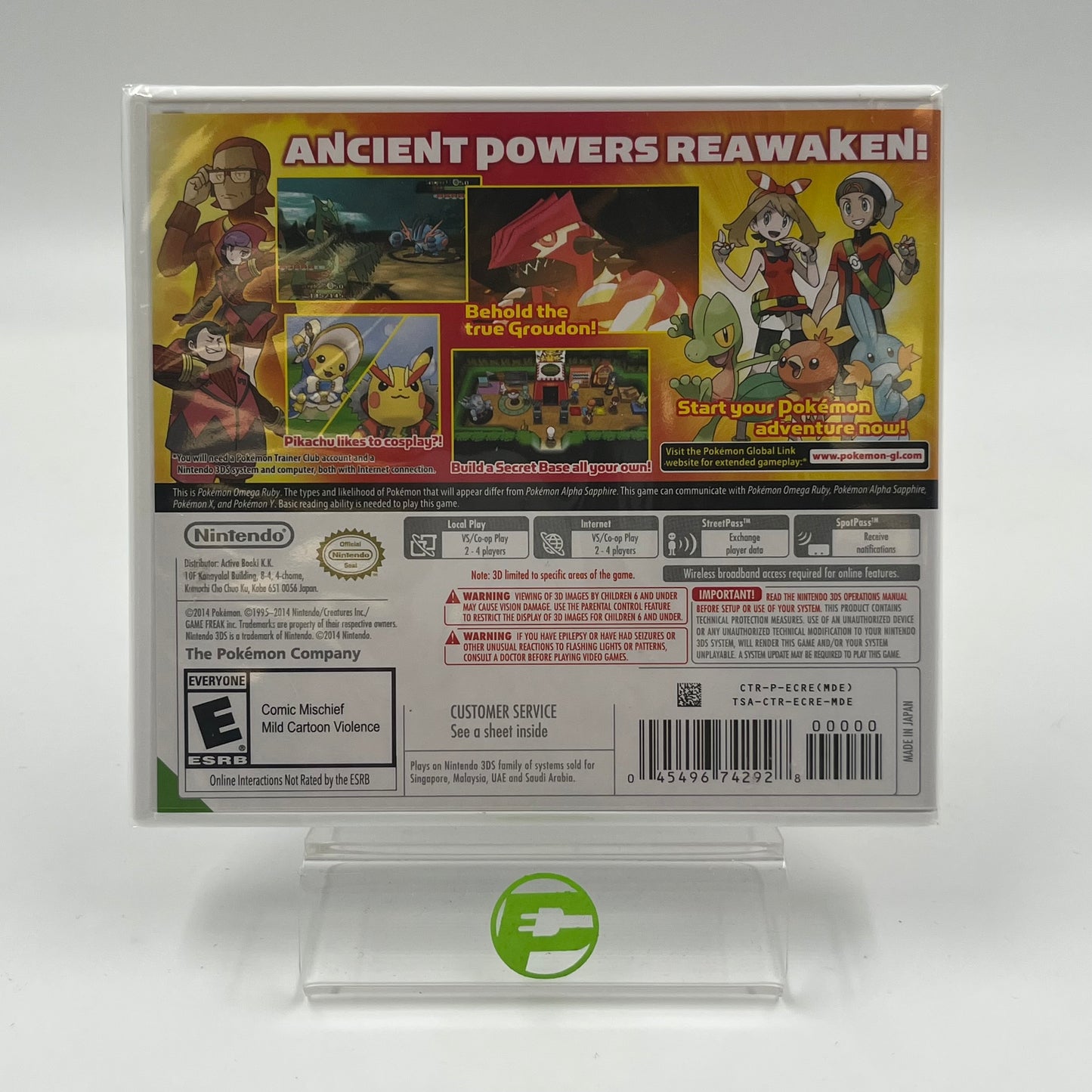 New Pokemon Omega Ruby (Nintendo 3DS, 2014)