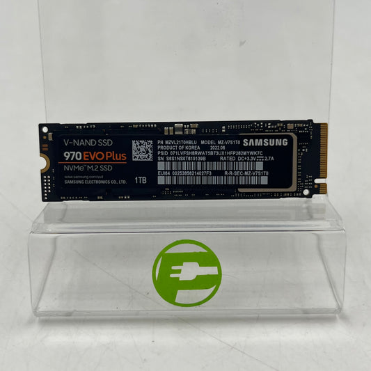 Samsung 3.5" 970 EVO Plus 1TB M.2 NVMe Gen 3.0 x 4 SSD MZ-V7S1T0