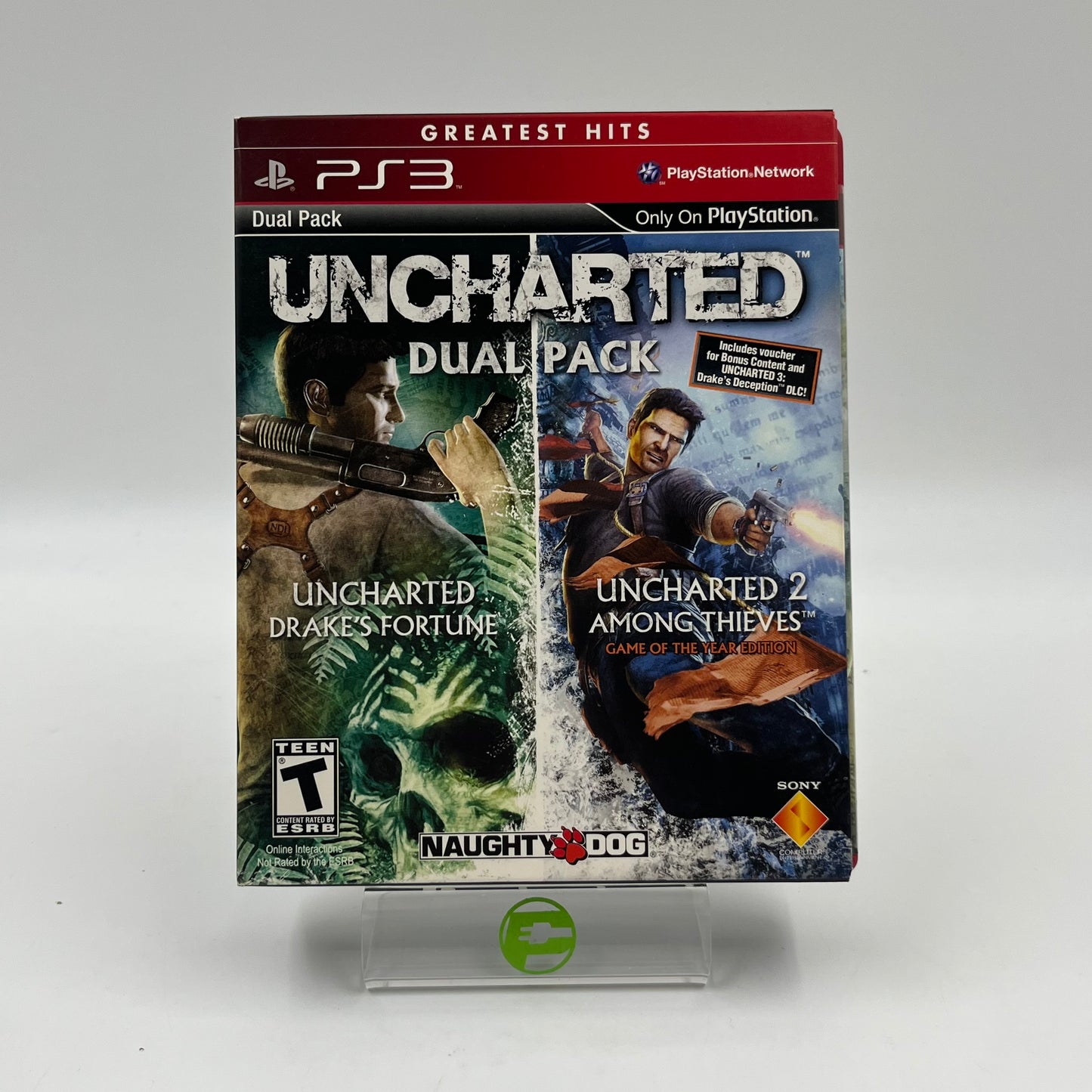 Uncharted & Uncharted 2 Dual Pack (Sony PlayStation 3 PS3, 2011)