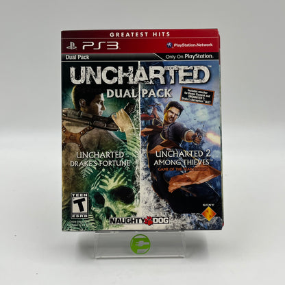 Uncharted & Uncharted 2 Dual Pack (Sony PlayStation 3 PS3, 2011)