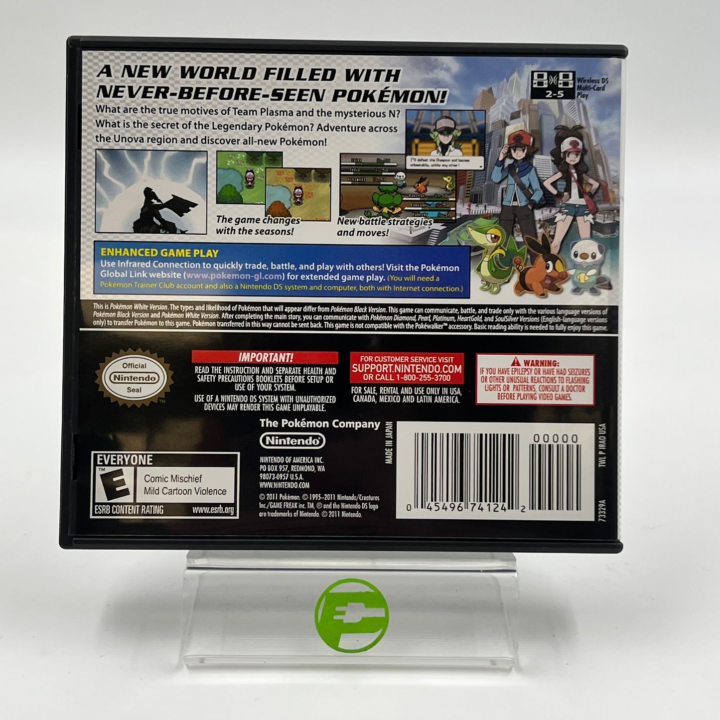 Pokemon White (Nintendo DS, 2011)