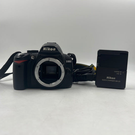 Nikon D3000 10.0MP DSLR Camera  Body Only