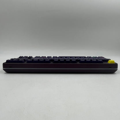 Drop Amethyst Gemstone Wired Mechanical Keyboard