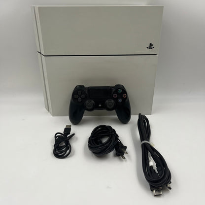 Sony PlayStation 4 PS4 500GB White Console Gaming System CUH-1115A