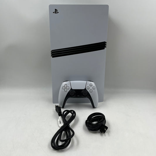 Sony PlayStation 5 Pro Disc PS5 2TB White Console Gaming System CFI-7019