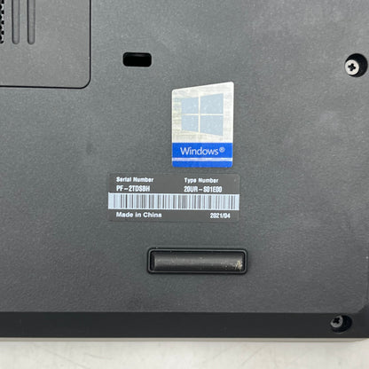 Lenovo ThinkPad T15G GEN 1 15" i9-10885H 2.4GHz 32GB RAM 1TB SSD RTX 2080 Super