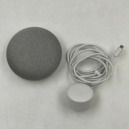 Google Nest Mini 2nd Gen Smart Speaker Chalk H2C