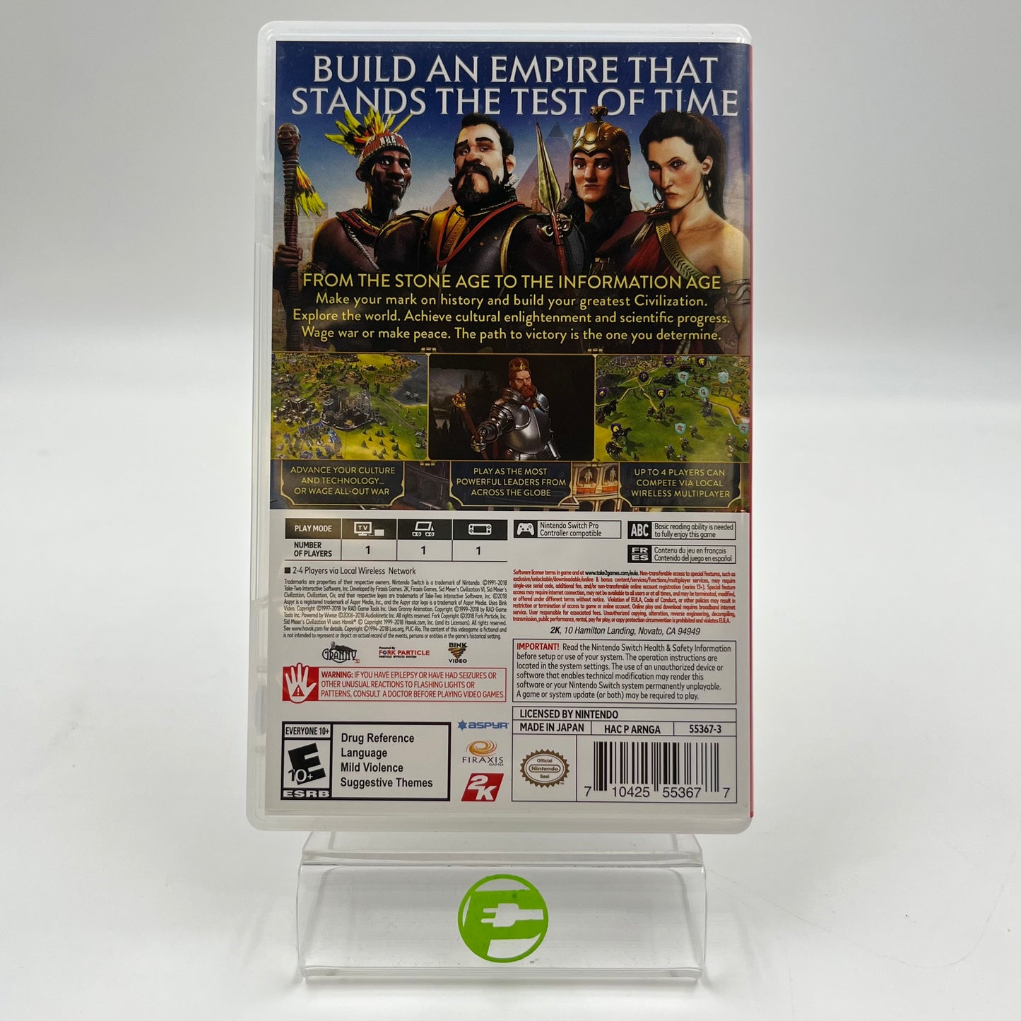 Civilization VI (Nintendo Switch, 2018)