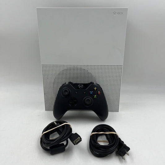 Microsoft Xbox One S 500GB Console Gaming System White 1681
