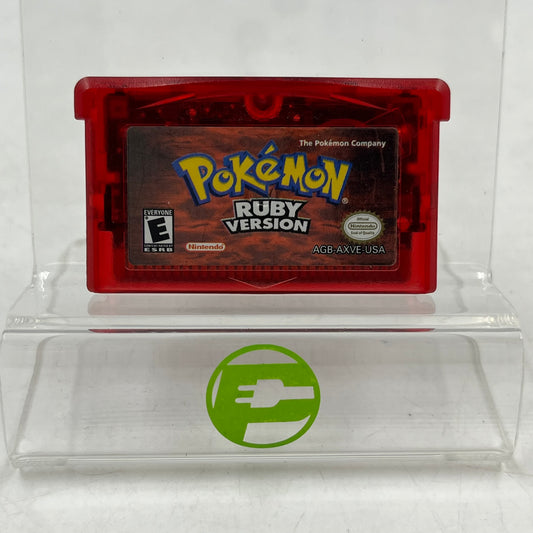 Pokemon Ruby (Nintendo GameBoy Advance, 2003) Cartridge Only Dry Battery