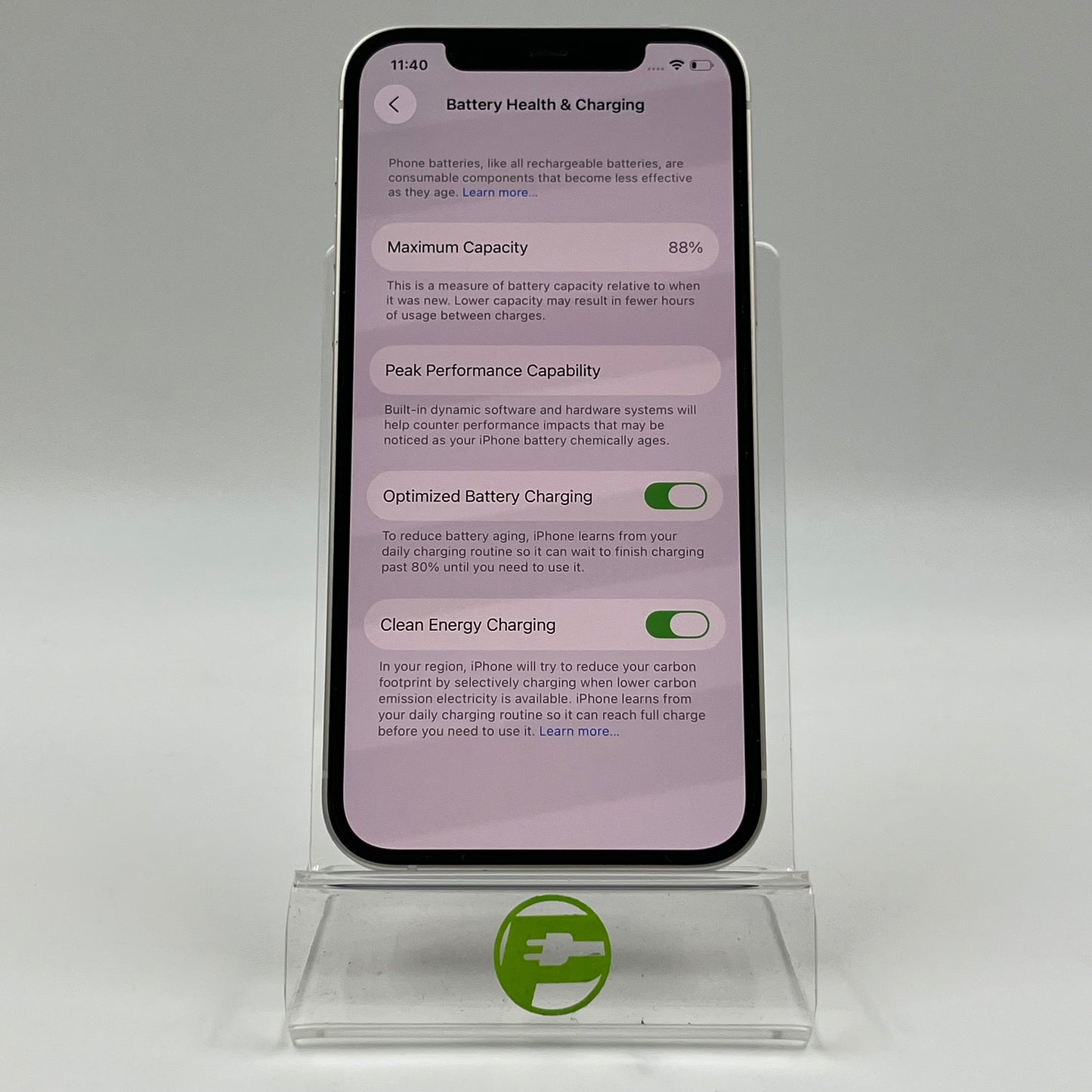 Unlocked Apple iPhone 12 128GB White MGET3LL/A