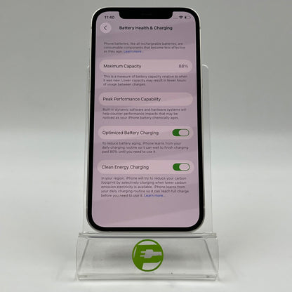 Unlocked Apple iPhone 12 128GB White MGET3LL/A