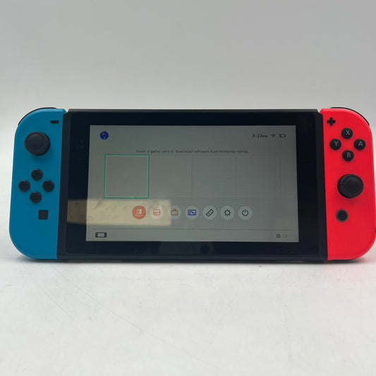 Nintendo Switch v2 Video Game Console HAC-001(-01)  Red/Blue