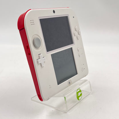 Nintendo 2DS Handheld Game Console Only FTR-001 White/Red