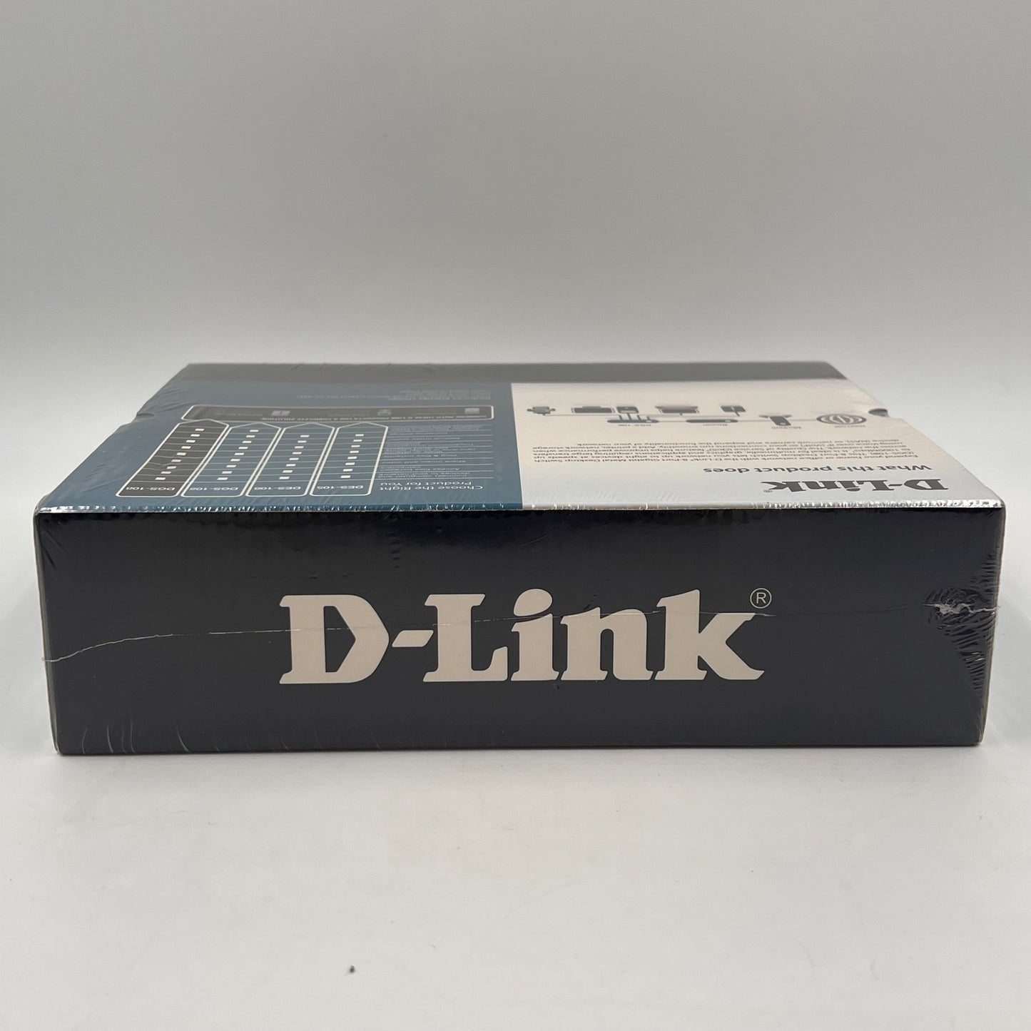 New D-Link 8-Port Gigabit Ethernet Switch DGS-108 Unclaimed