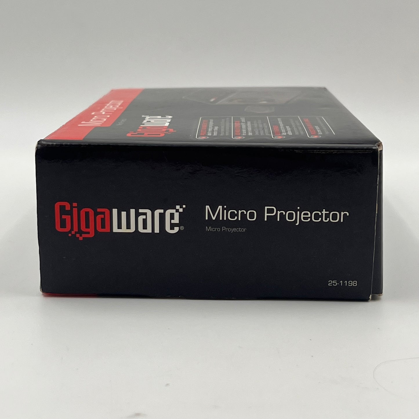 Gigaware Micro Projector 640x480 VGA 10 Lumens Mini Projector 09A09