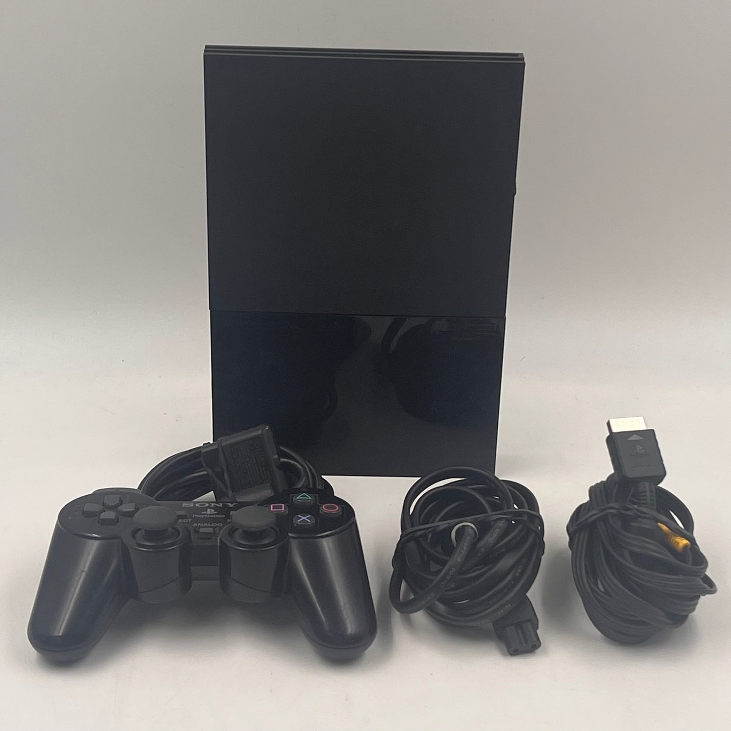 Sony PlayStation 2 Slim PS2 Black Console Gaming System SCPH-90001