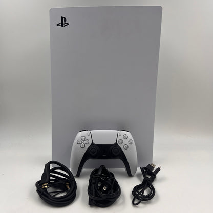 Sony PlayStation 5 Digital Edition 825GB White Console Gaming System CFI-1215B