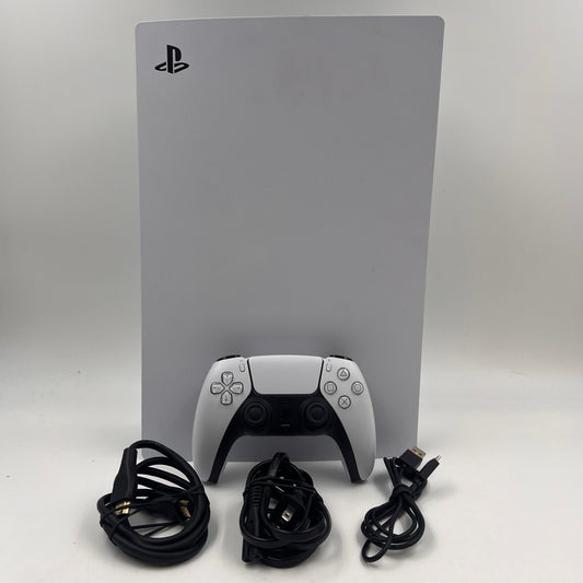 Sony PlayStation 5 Digital Edition 825GB White Console Gaming System CFI-1215B