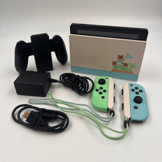 Nintendo Switch Animal Crossing Edition Video Game Console HAC-001(-01)