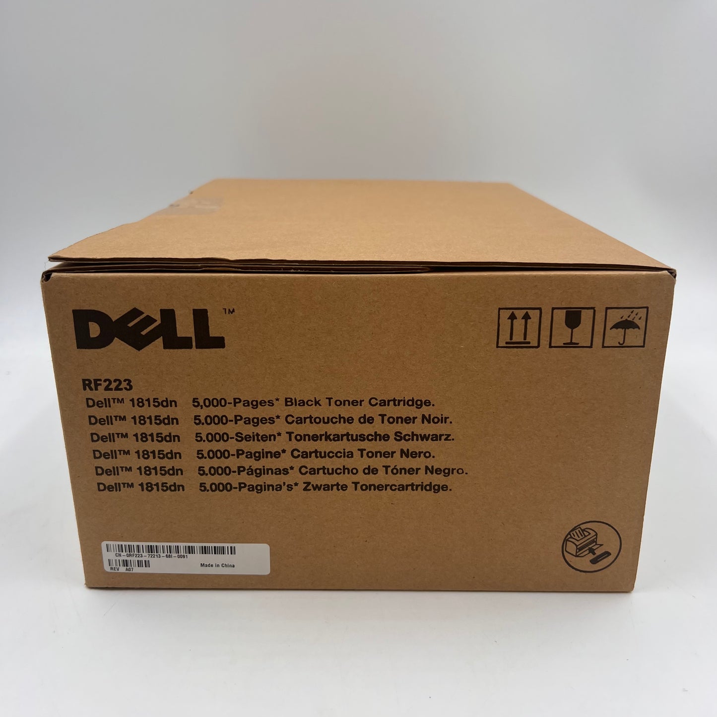 New Dell 1815DN RF223 Black Toner Cartridge