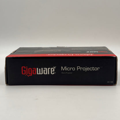 Gigaware Micro Projector 640x480 VGA 10 Lumens Mini Projector 09A09