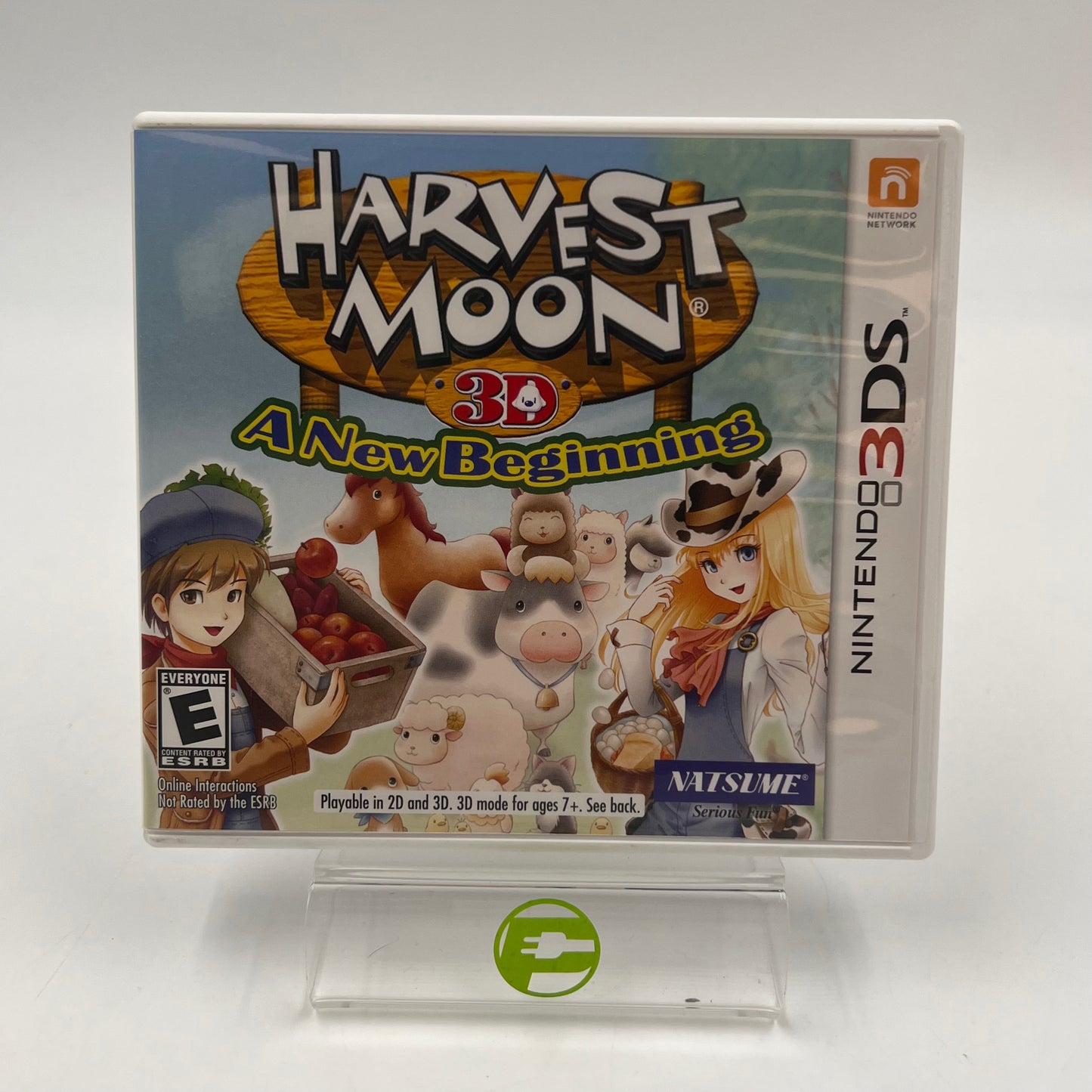 Harvest Moon 3D: A New Beginning (Nintendo 3DS, 2012)